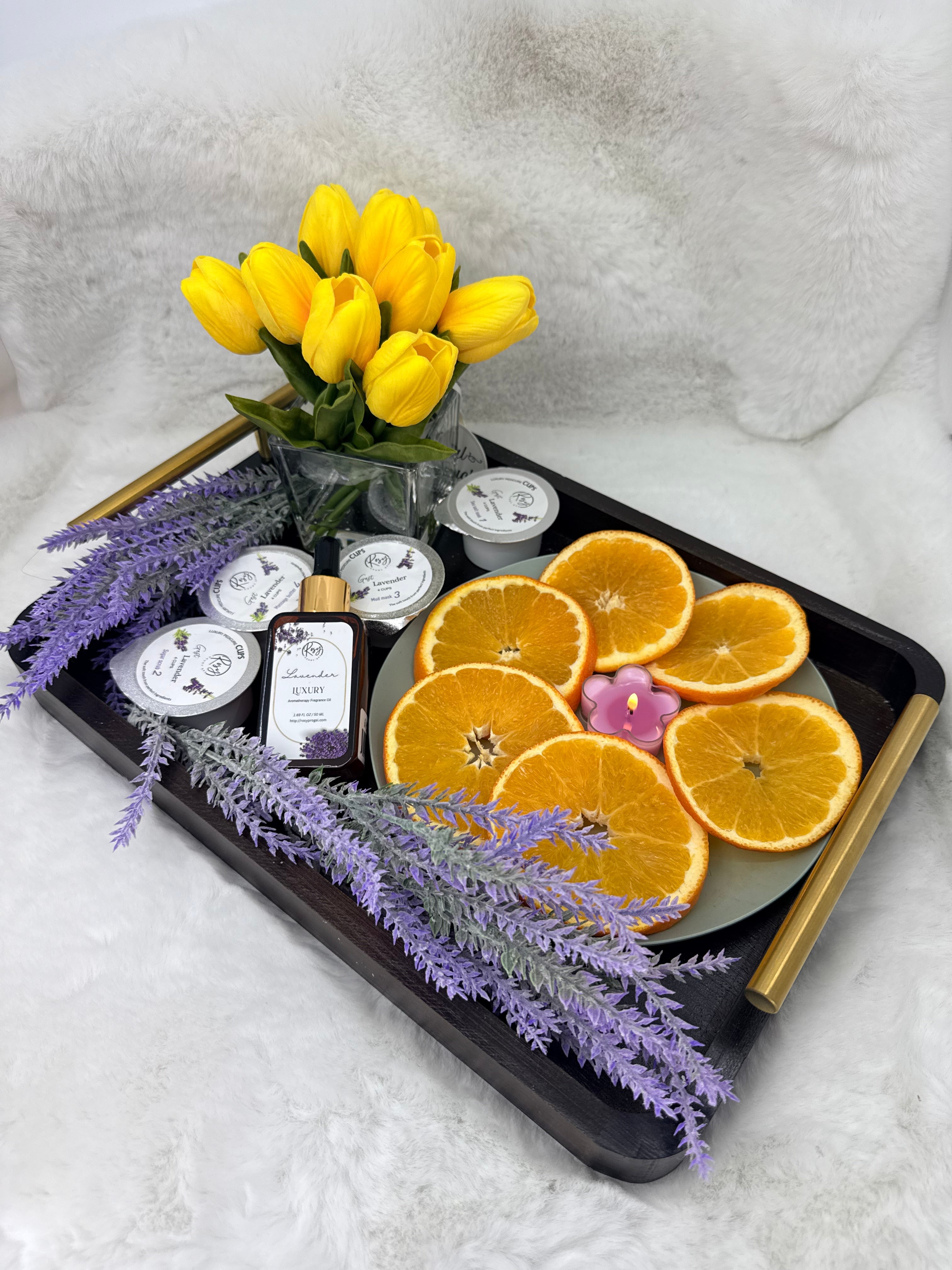 4 STEP PEDICURE SET IN CUPS