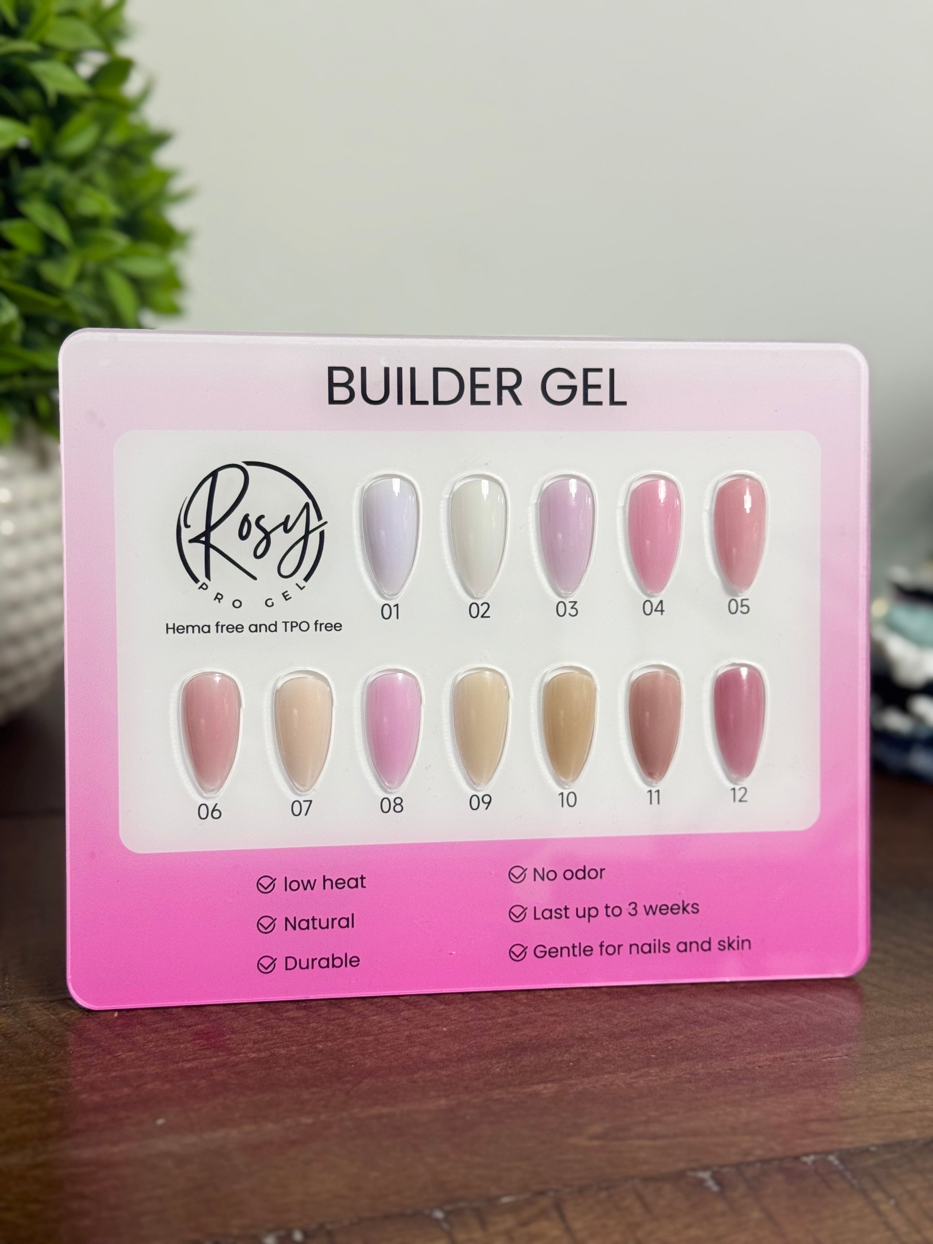 Rosy Builder Gel Set Sandy Collection
