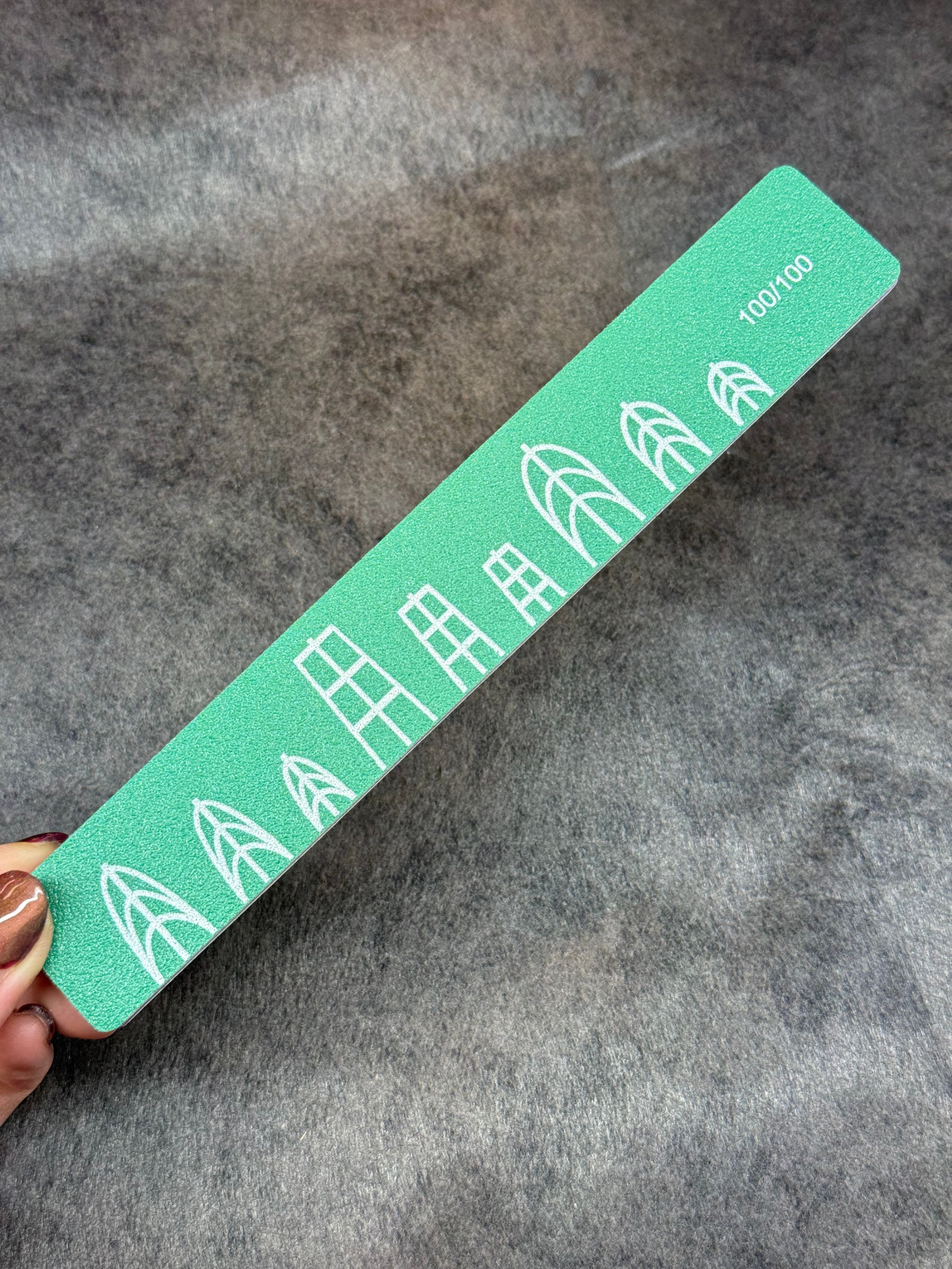 Dũa giấy Rosy reusable Nail File in hình nail shapes