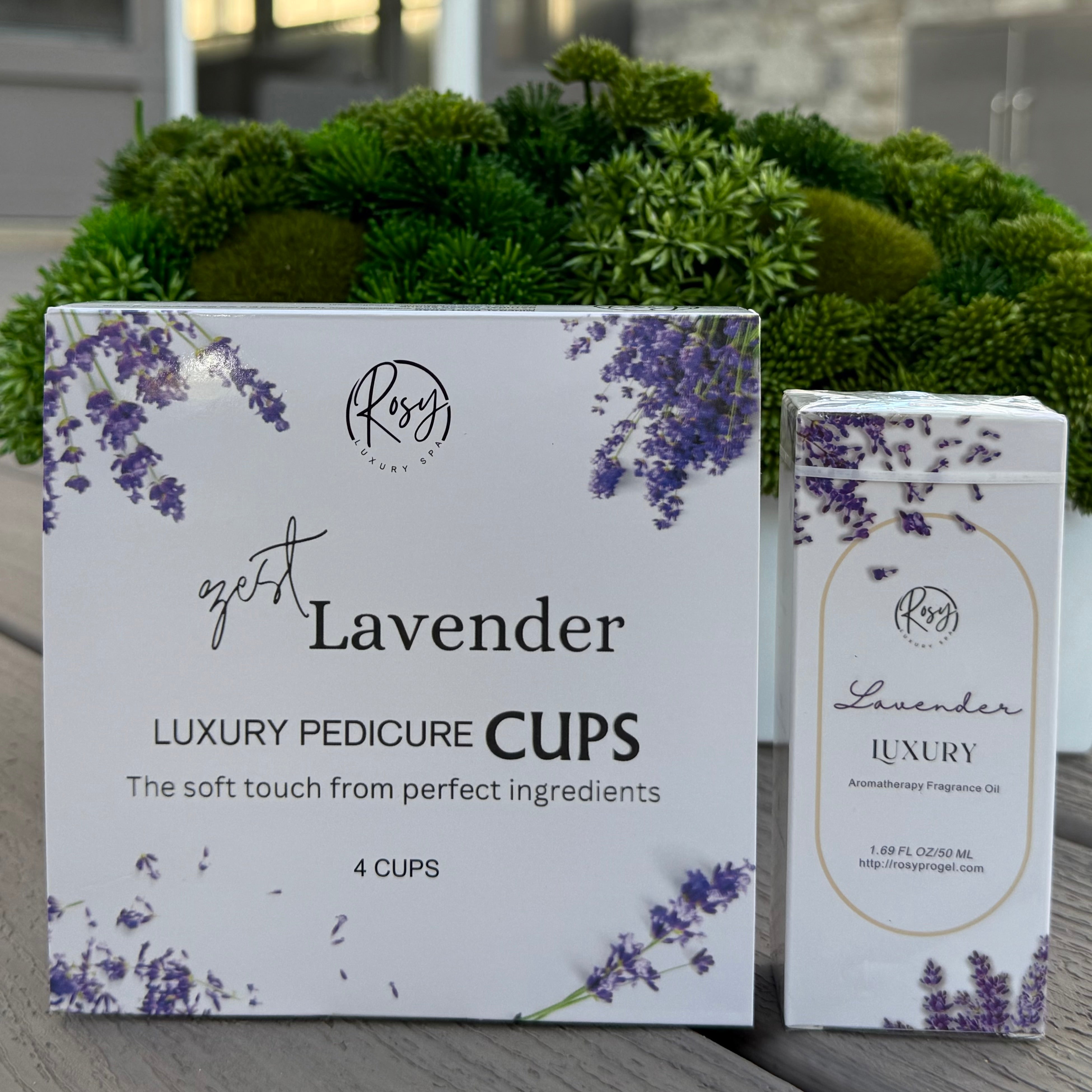 4 STEP PEDICURE SET IN CUPS