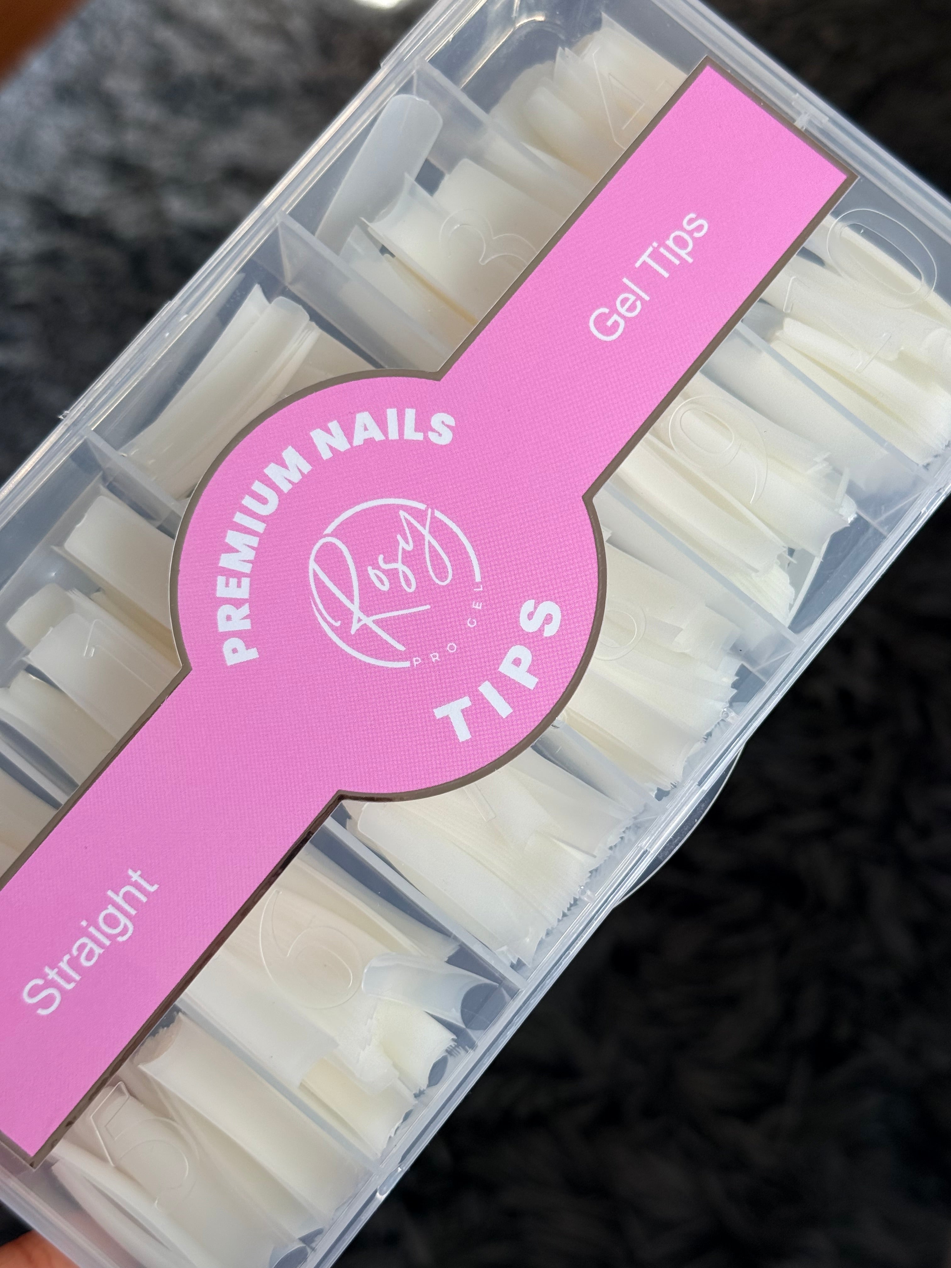 Siêu Natural Nail Tip - Straight, Natural, Thin, No gaps