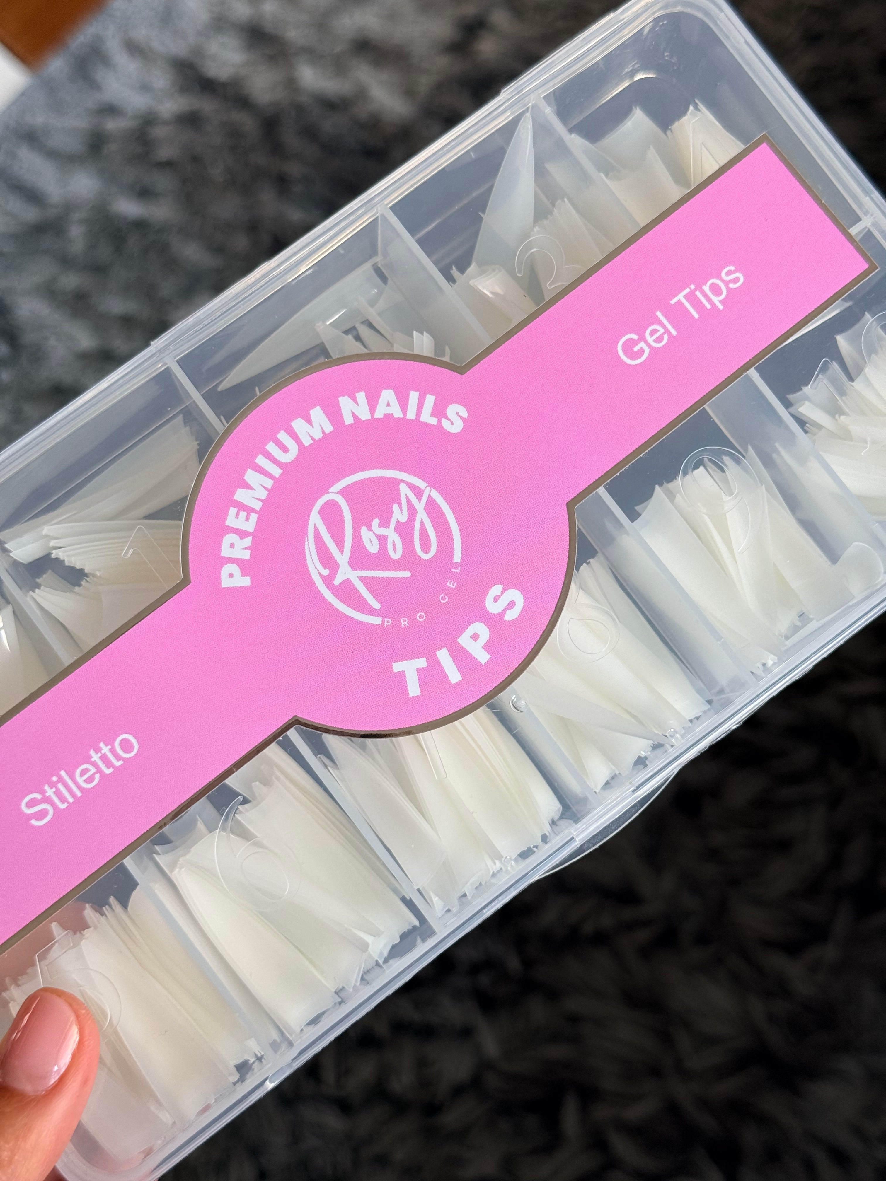 Siêu Natural Nail Tip - Straight, Natural, Thin, No gaps