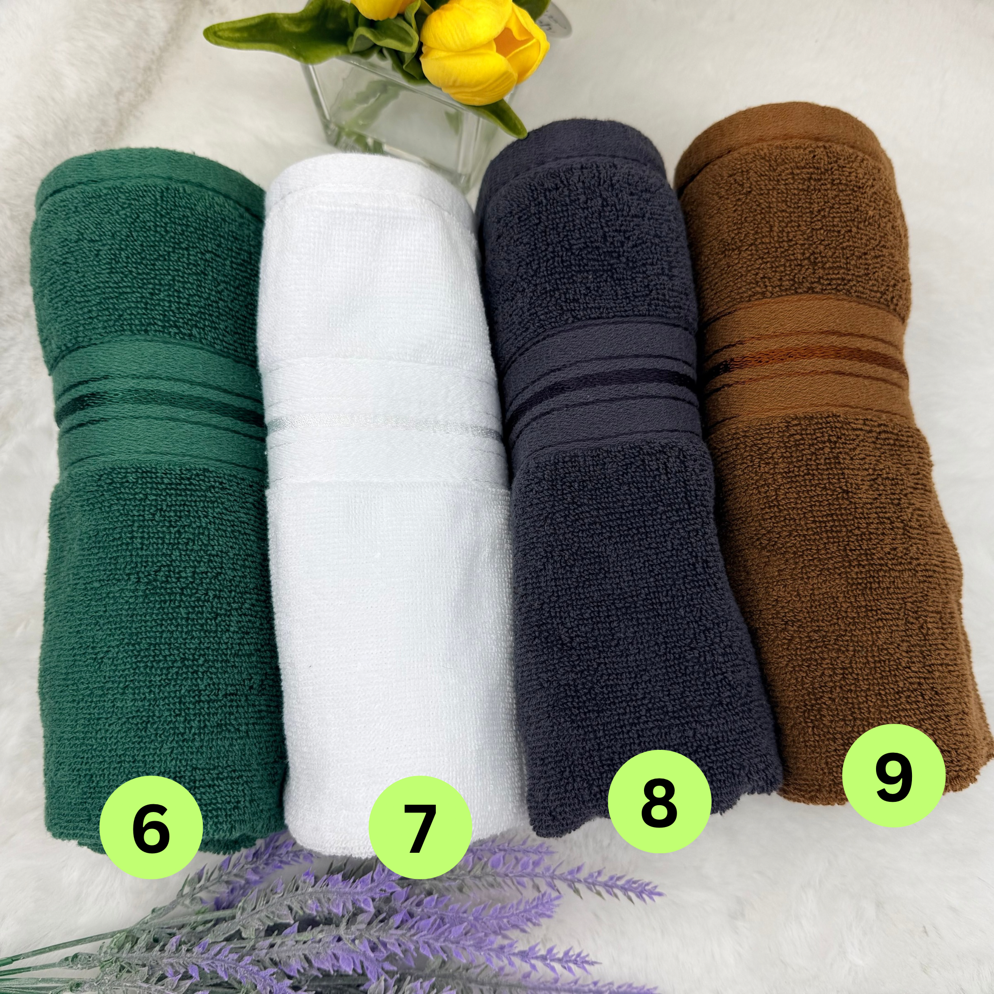 Khăn Pedicure Cao Cấp 100% cotton dày, soft