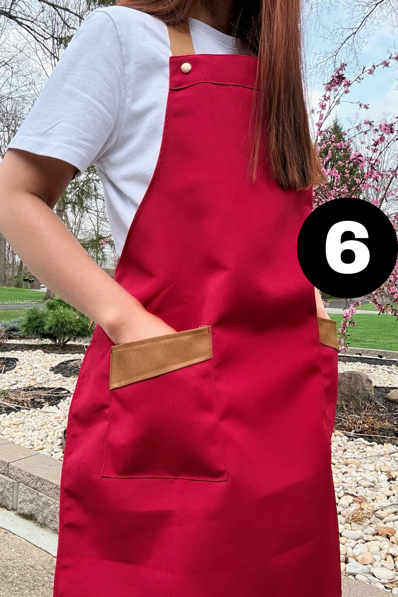 Tạp dề cao cấp cho thợ nail