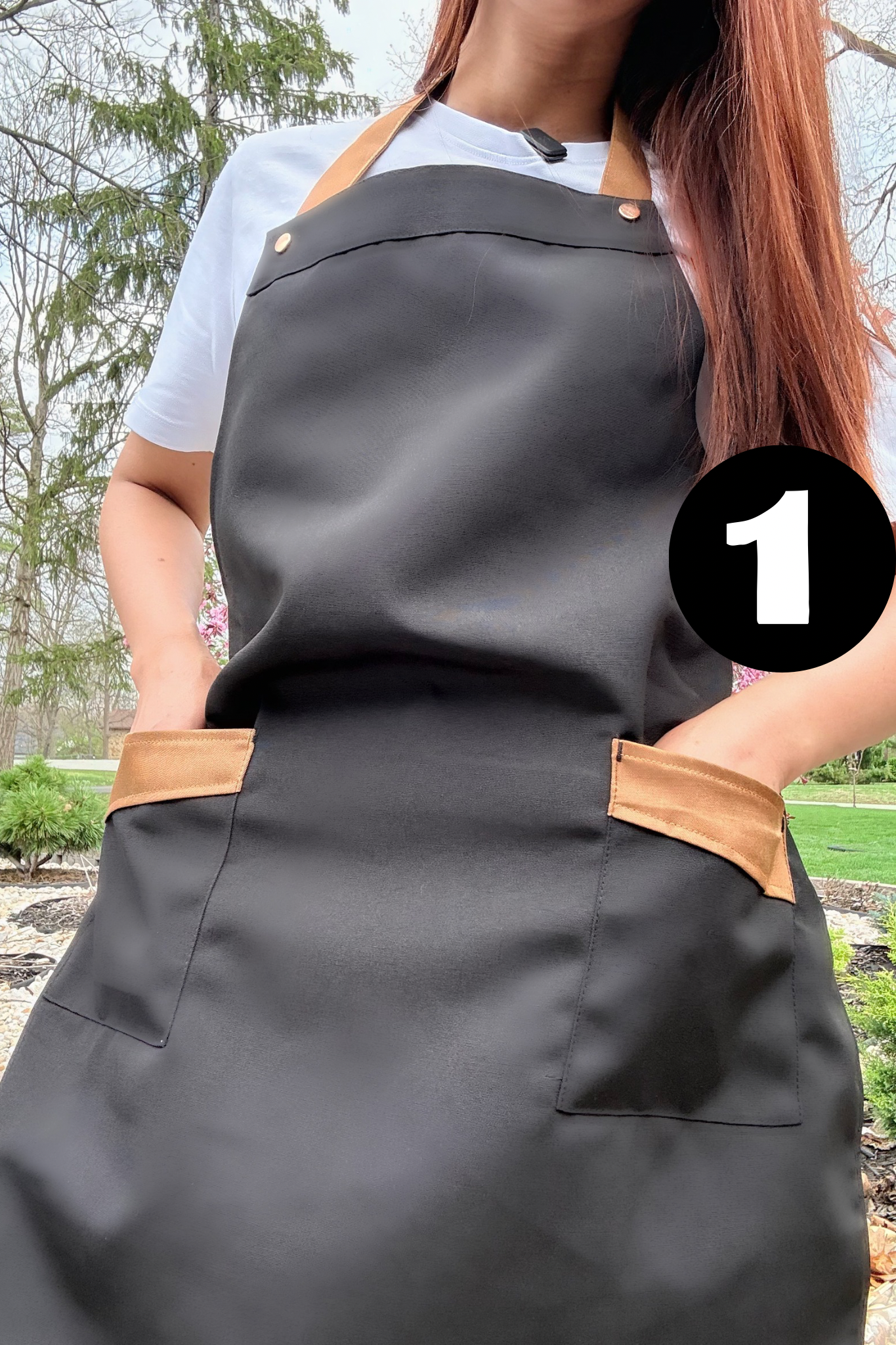 Tạp dề cao cấp cho thợ nail