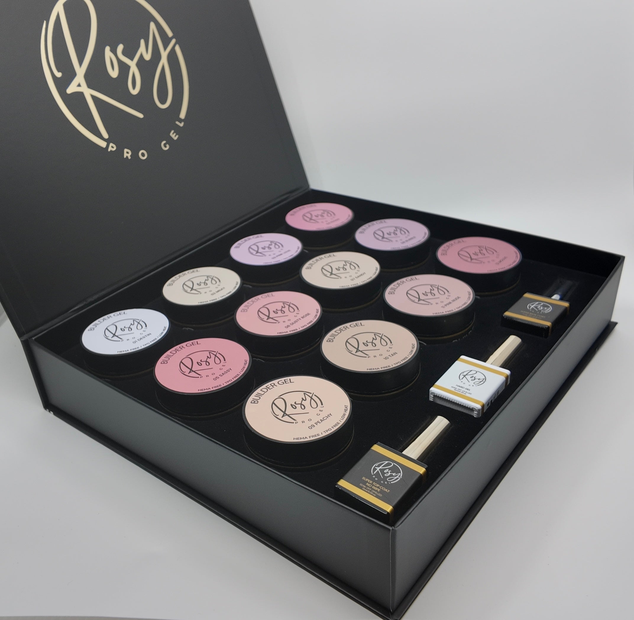 Rosy Builder Gel Set Sandy Collection